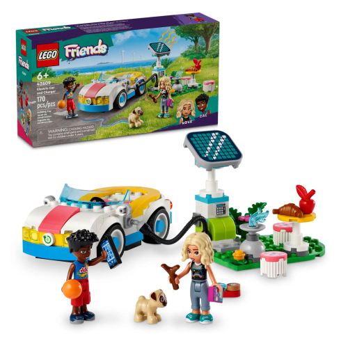[ 必買站 ] LEGO 42609 電動汽車和充電器 好朋友 系列