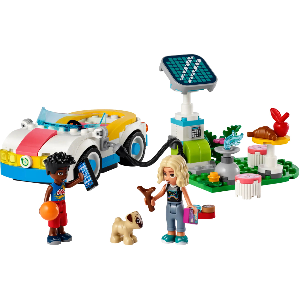 [ 必買站 ] LEGO 42609 電動汽車和充電器 好朋友 系列-細節圖3
