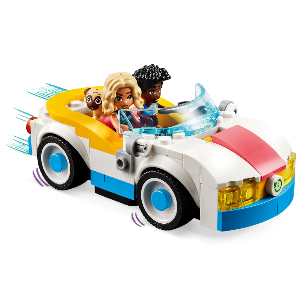 [ 必買站 ] LEGO 42609 電動汽車和充電器 好朋友 系列-細節圖6