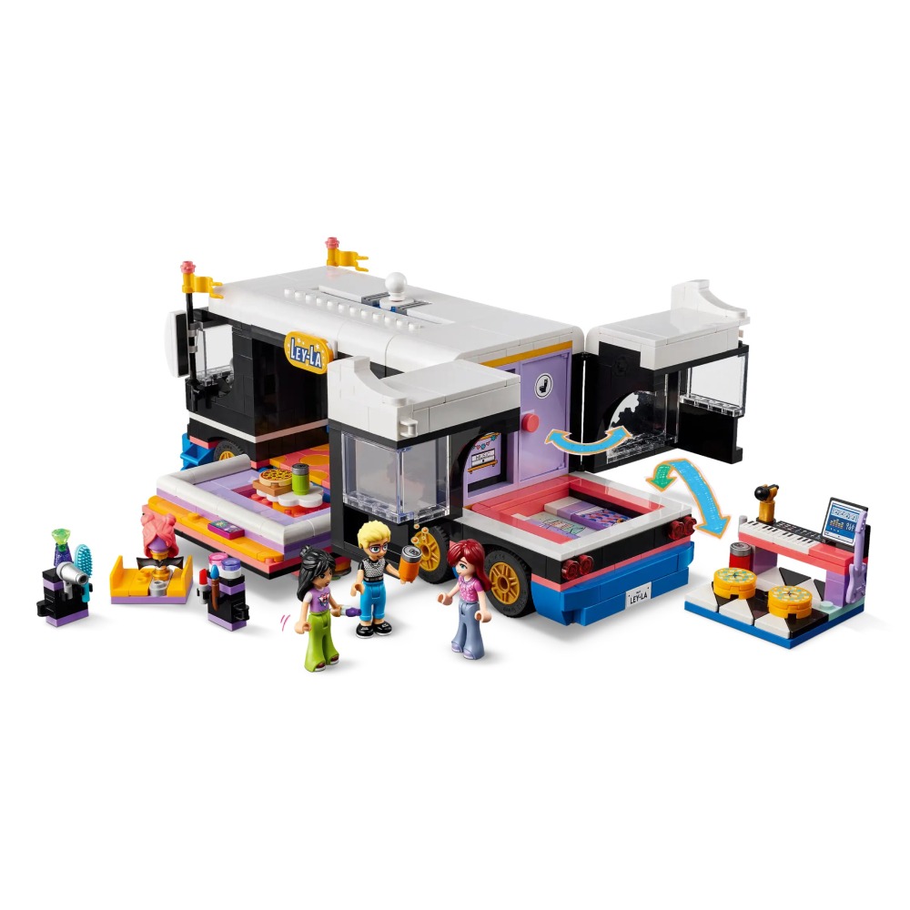 [ 必買站 ] LEGO 42619 流行巨星音樂巡演巴士 好朋友 系列-細節圖4