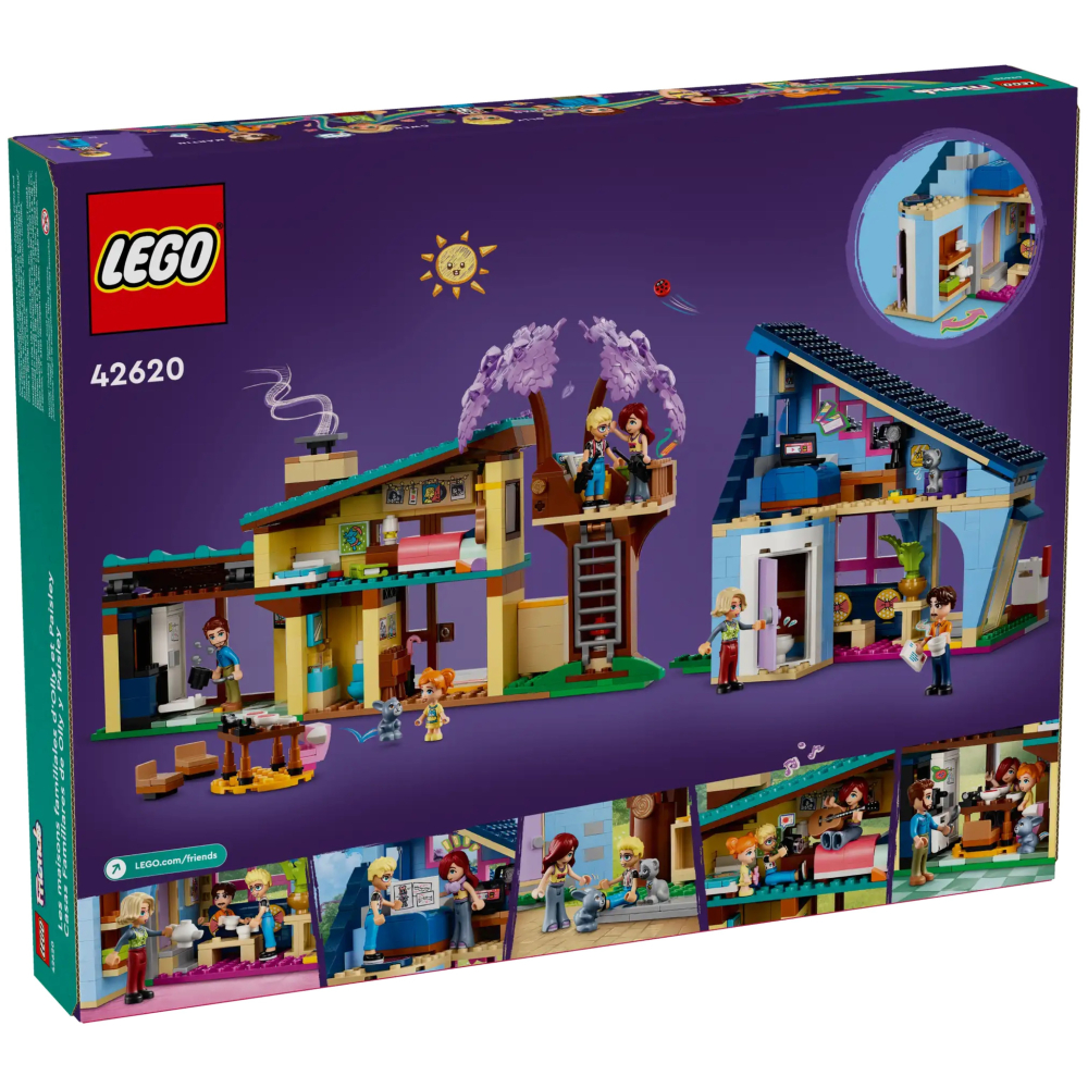 [ 必買站 ] LEGO 42620 歐利的家和佩斯莉的家 好朋友 系列-細節圖2
