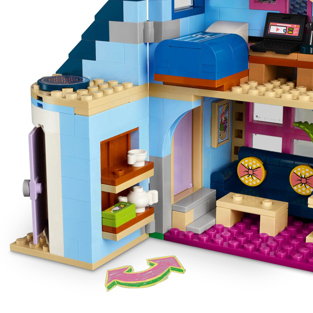 [ 必買站 ] LEGO 42620 歐利的家和佩斯莉的家 好朋友 系列-細節圖5
