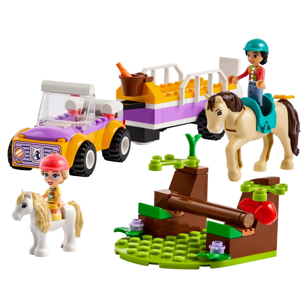 [ 必買站 ] LEGO 42634 馬兒和小馬拖車 好朋友 系列-細節圖4