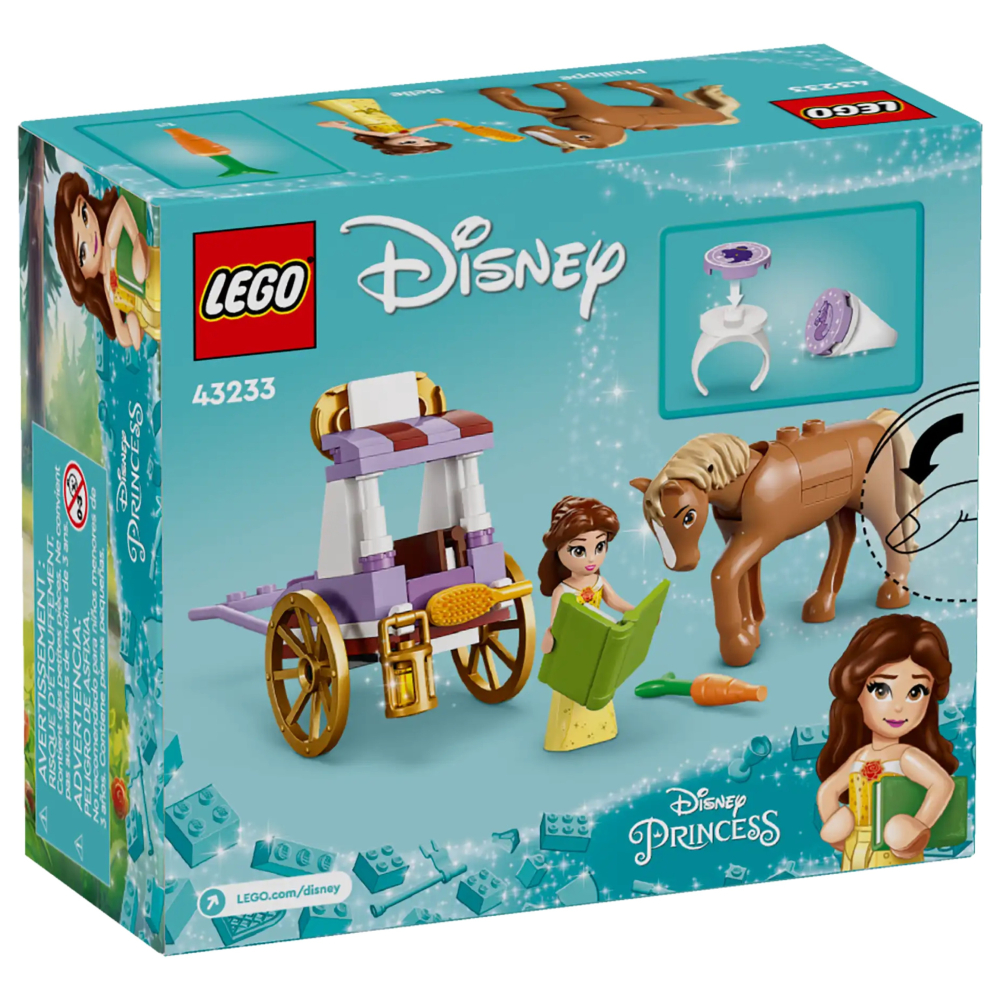 [ 必買站 ] LEGO 43233 貝兒的故事馬車 迪士尼公主 系列-細節圖2