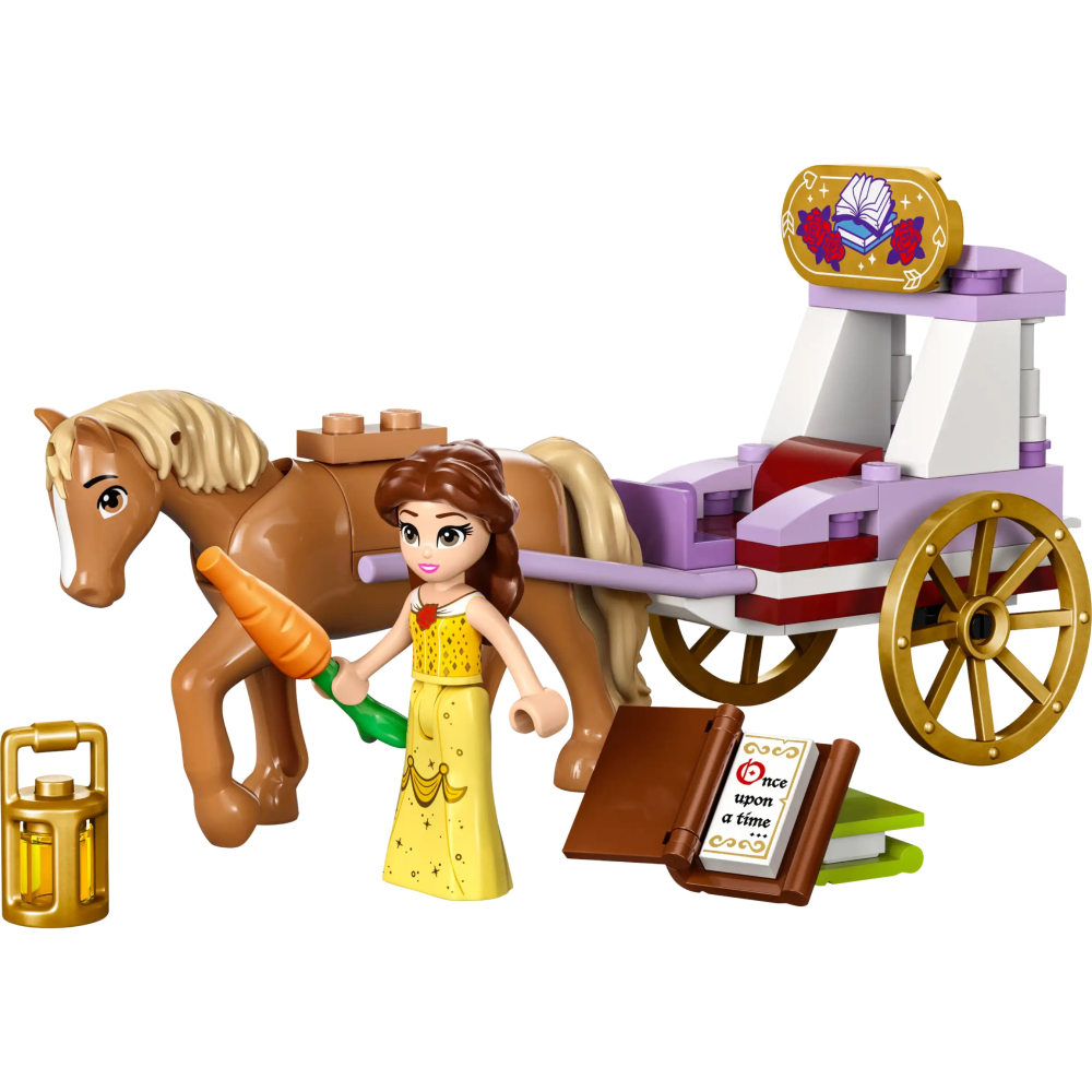 [ 必買站 ] LEGO 43233 貝兒的故事馬車 迪士尼公主 系列-細節圖3