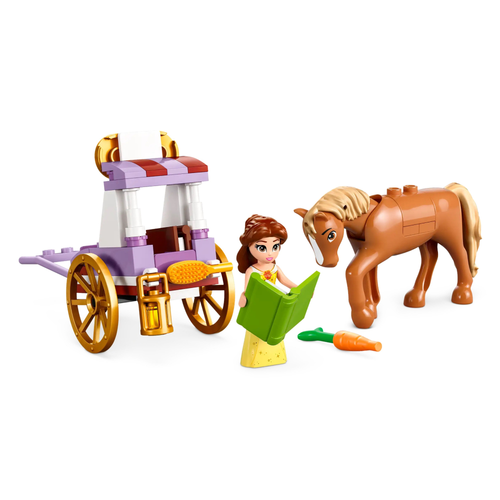 [ 必買站 ] LEGO 43233 貝兒的故事馬車 迪士尼公主 系列-細節圖4
