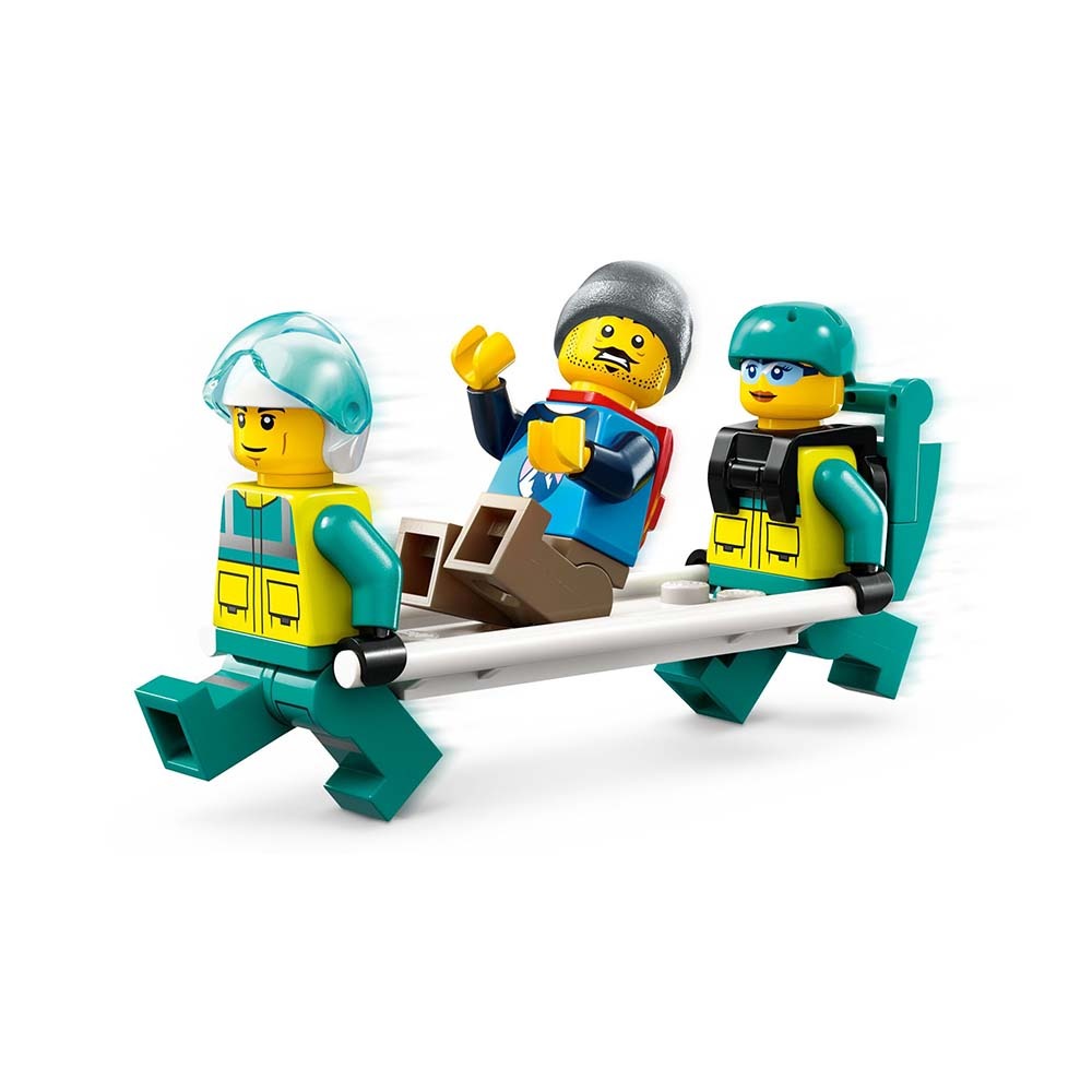 [ 必買站 ] LEGO 60405 緊急救援直升機 城市 系列-細節圖5