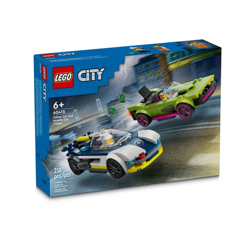 [ 必買站 ] LEGO 60415 警車和肌肉車追逐戰 城市 系列
