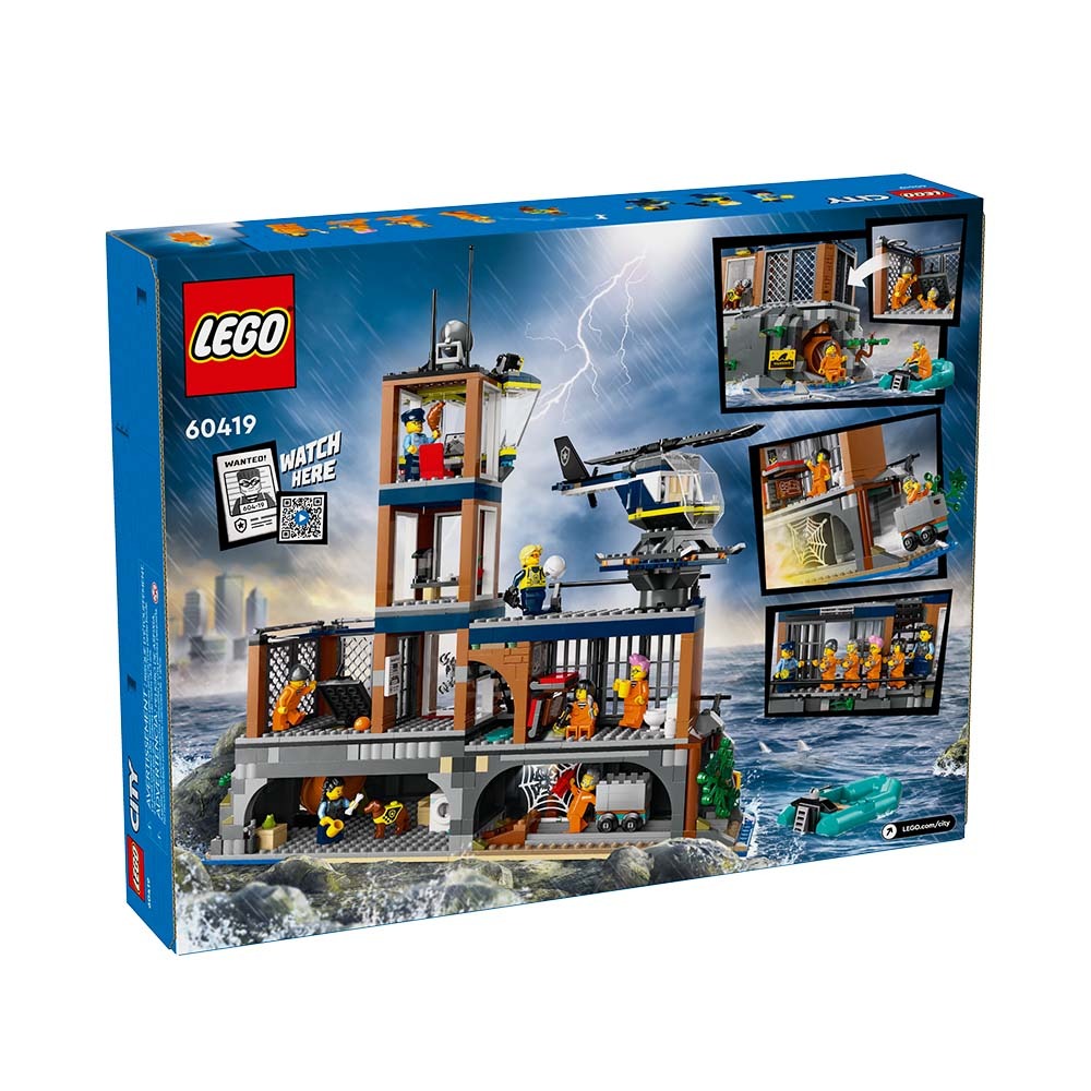 [ 必買站 ] LEGO 60419 監獄島 城市 系列-細節圖2