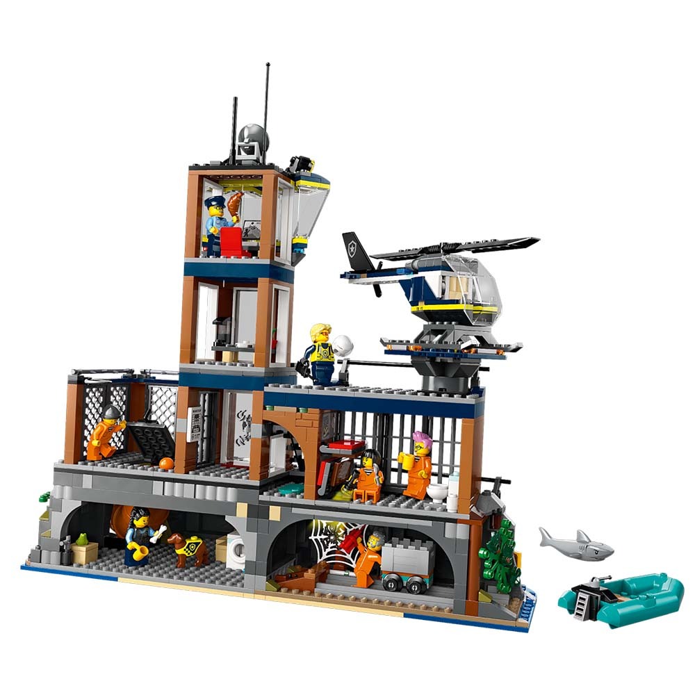 [ 必買站 ] LEGO 60419 監獄島 城市 系列-細節圖4