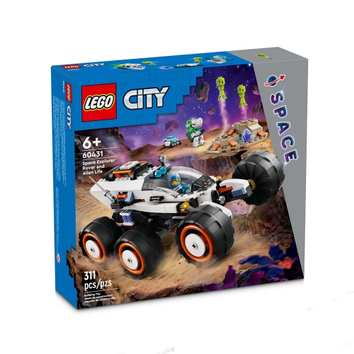 [ 必買站 ] LEGO 60431 太空探測車和外星生物 城市 系列