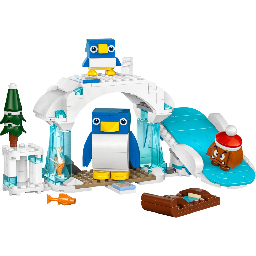 [ 必買站 ] LEGO 71430 企鵝家族的雪地探險 瑪利歐 系列-細節圖3
