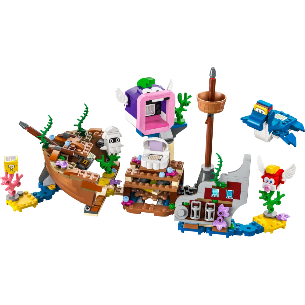 [ 必買站 ] LEGO 71432 海龍王的沉船探險 瑪利歐 系列-細節圖2