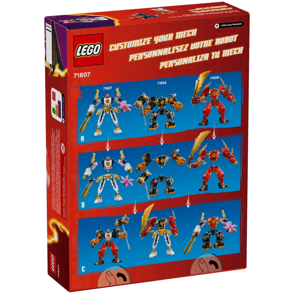 [ 必買站 ] LEGO 71807 索拉的科技元素機械人 忍者 系列-細節圖2