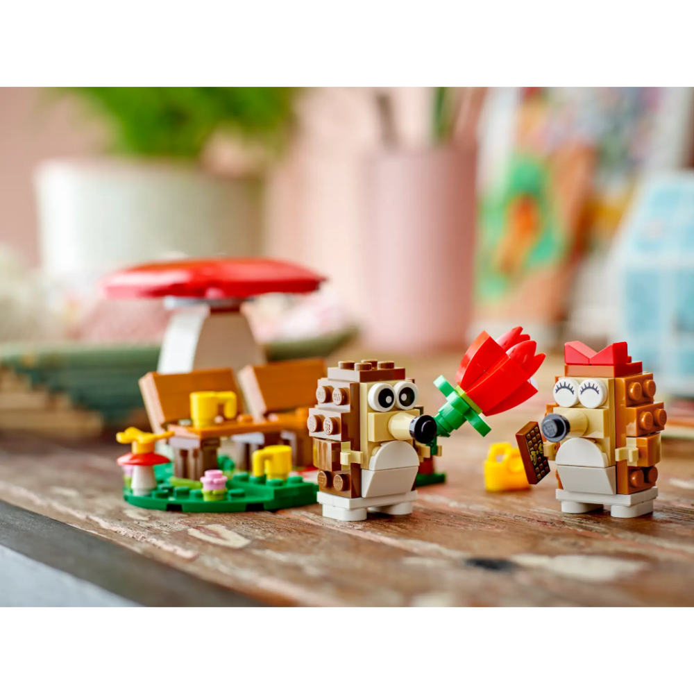 [ 必買站 ] LEGO 40711 刺蝟野餐約會-細節圖3