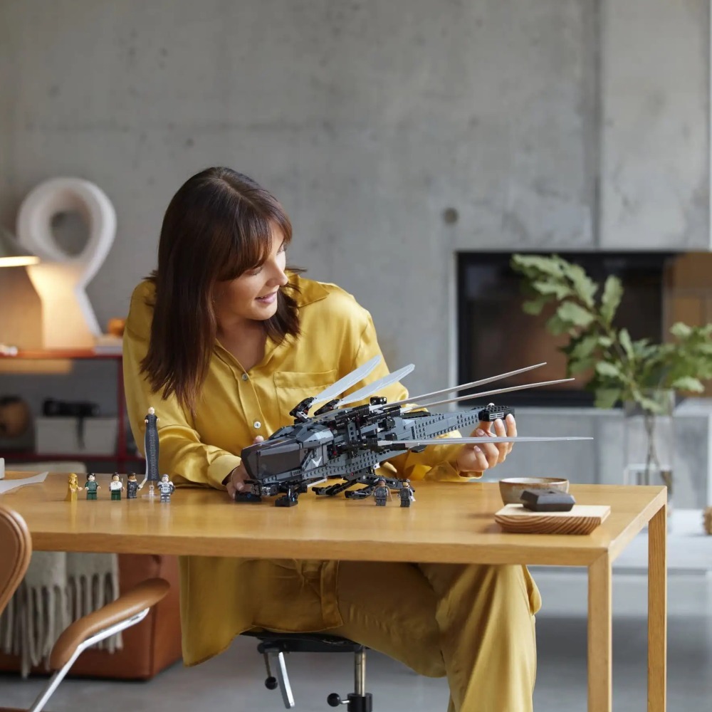 [ 必買站 ]  LEGO 10327 沙丘 亞崔迪皇家撲翼機  Icons 系列 (不挑盒況)-細節圖8