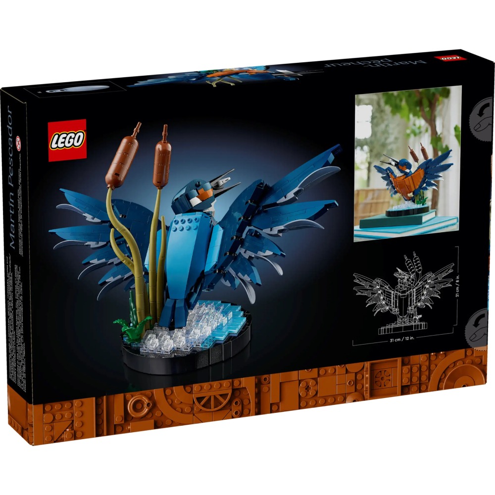[ 必買站 ]  LEGO 10331 翠鳥 Kingfisher Bird  Icons 系列-細節圖2