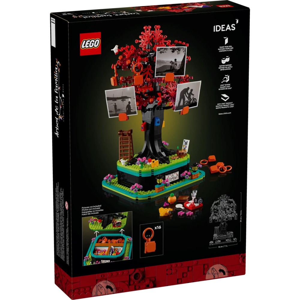 [ 必買站 ] LEGO 21346 家族樹 Family Tree  Ideas 系列-細節圖2