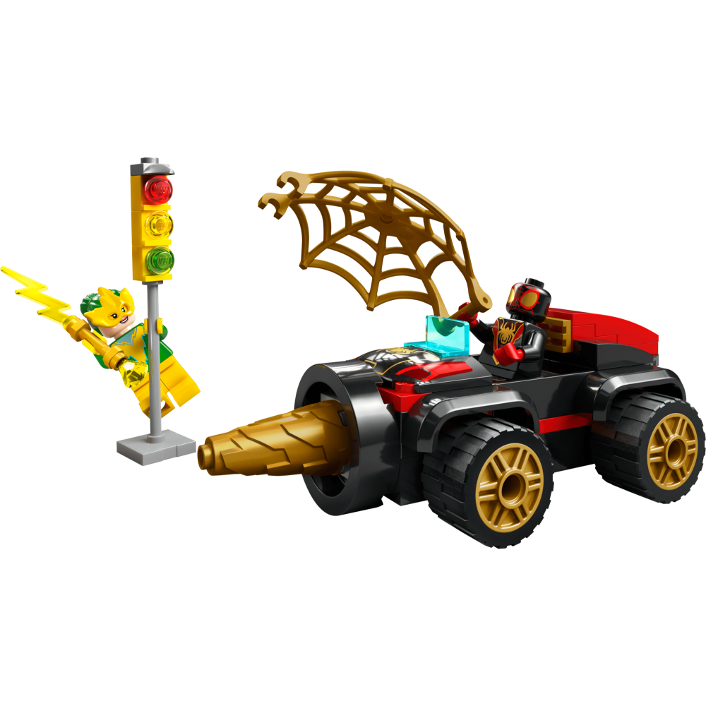 [ 必買站 ]  LEGO 10792 蜘蛛人 電鑽車 Drill Spinner Vehicle Spidey 系列-細節圖3