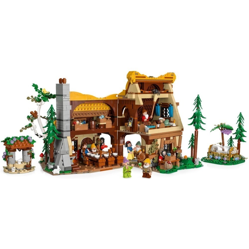 [ 必買站 ] LEGO 43242 白雪公主小屋  迪士尼系列-細節圖3