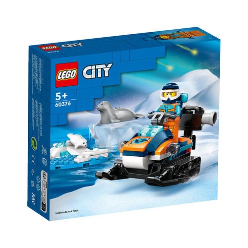 [ 必買站 ] LEGO 60376 北極探險家雪上摩托車 樂高_ 城市系列-細節圖2