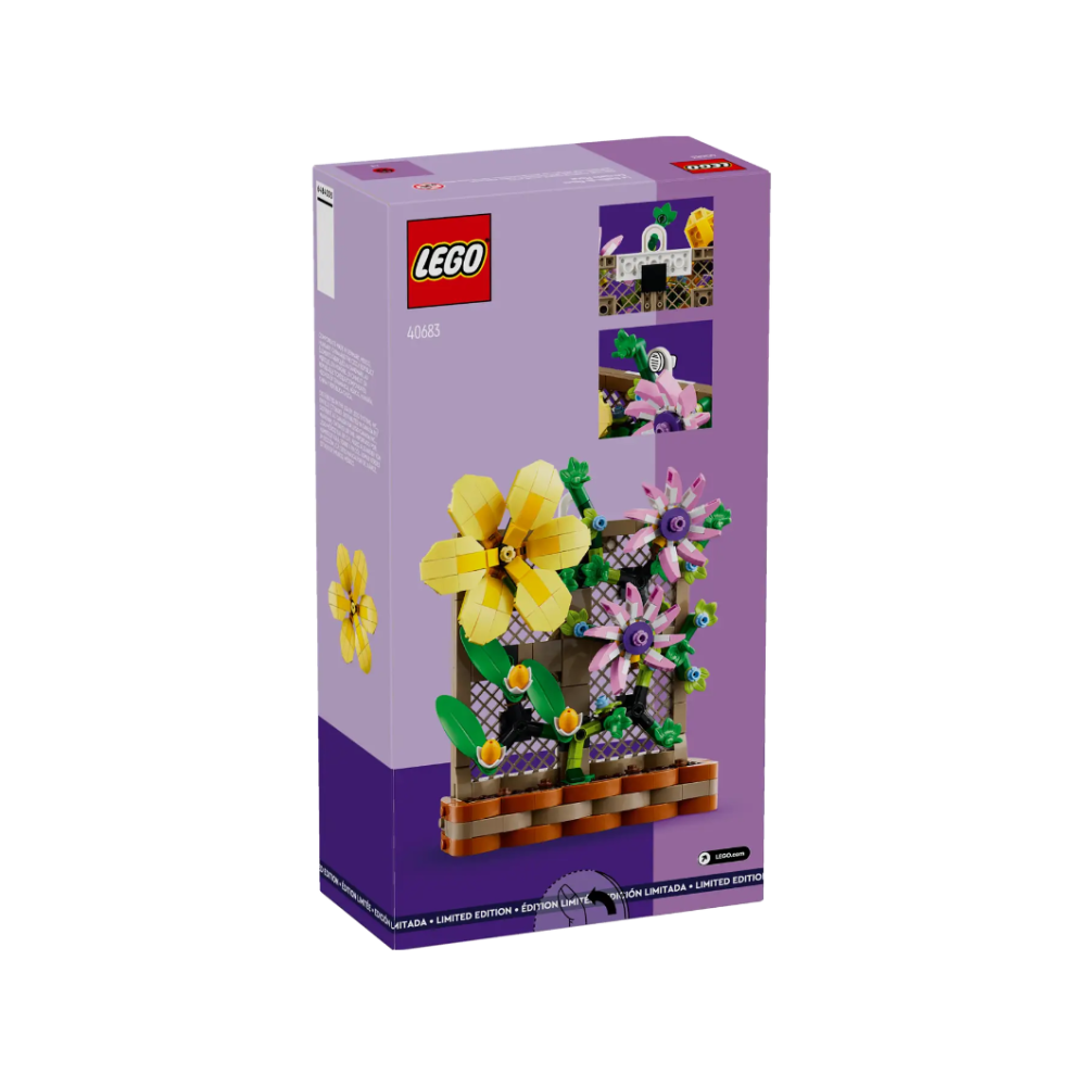 [ 必買站 ]   LEGO 40683 花架擺飾 Flower Trellis Display-細節圖2