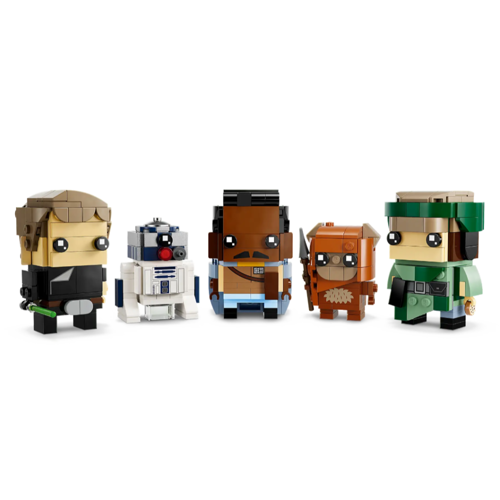 [ 必買站 ]  LEGO 40623 恩多戰役的英雄歡慶 (路克、R2-D2、藍多、威奇與莉亞) 大頭 系列-細節圖3