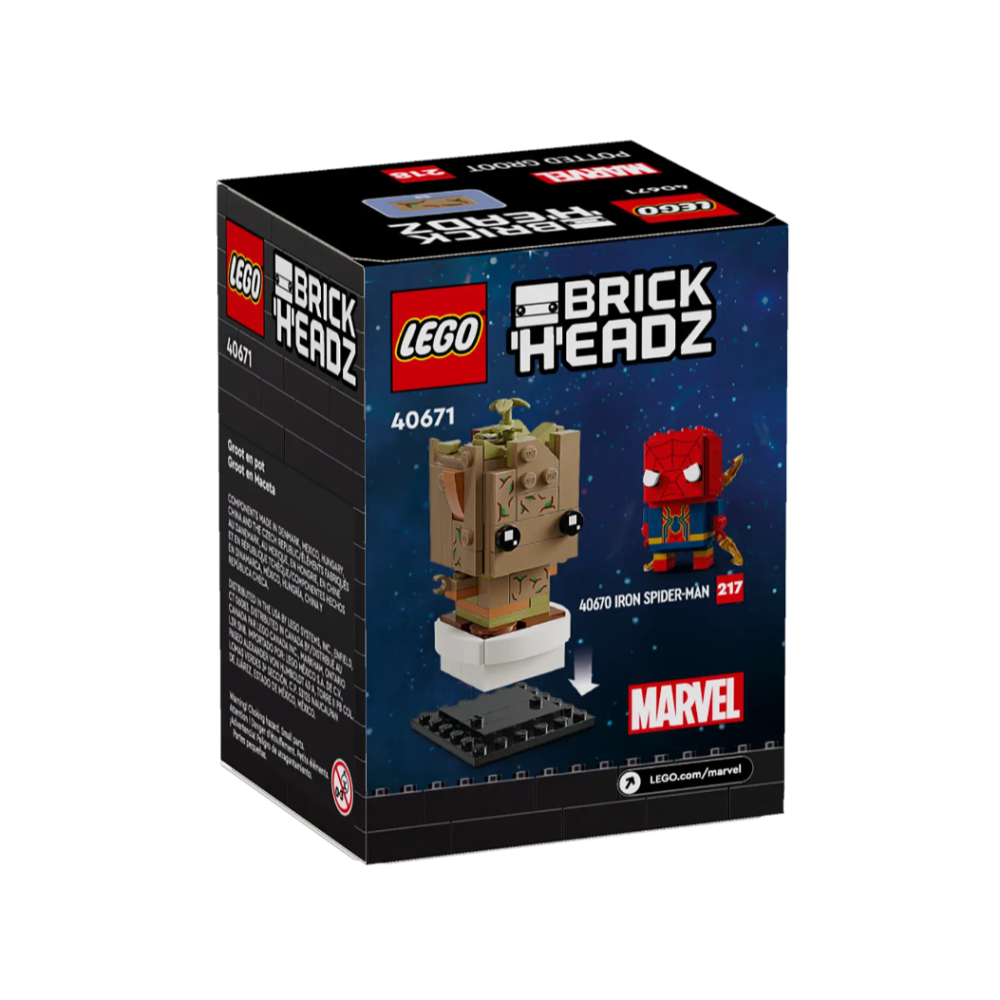 [ 必買站 ] LEGO 40671 Potted Groot  大頭系列-細節圖2