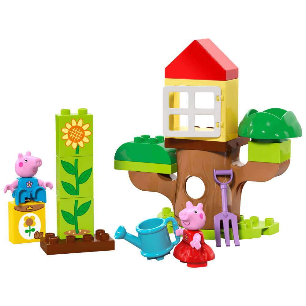 [ 必買站 ] LEGO 10431 佩佩豬的花園與樹屋 得寶系列-細節圖2