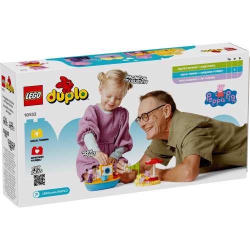 [ 必買站 ] LEGO 10432 佩佩豬的乘船之旅 得寶系列