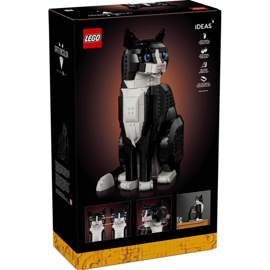 [ 必買站 ] LEGO 21349 賓士貓 IDEA 系列-細節圖2