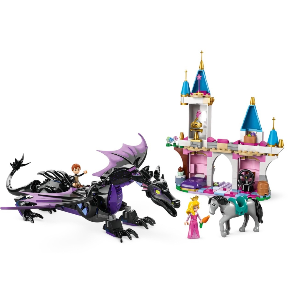 [ 必買站 ] LEGO 43240 梅菲瑟的龍形變身 迪士尼系列-細節圖4