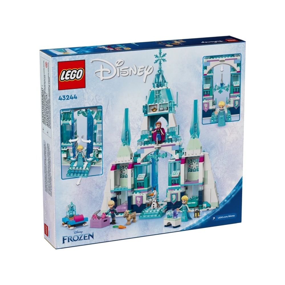 [ 必買站 ] LEGO 43244 艾莎的冰雪城堡 迪士尼系列-細節圖2