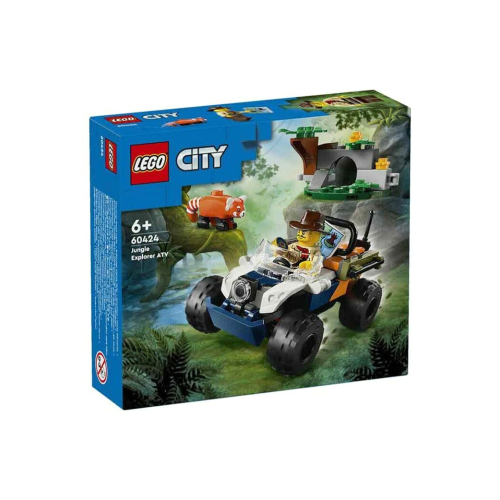 [ 必買站 ] LEGO 60424 叢林探險家沙灘車喜馬拉雅小貓熊任務 城市系列