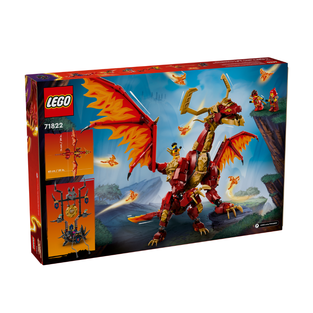 [ 必買站 ] LEGO 71822 動態來源龍 忍者系列-細節圖2