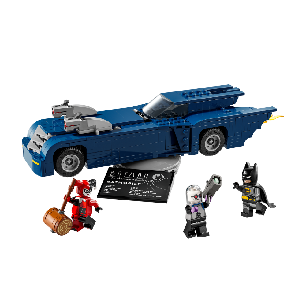 [ 必買站 ] LEGO 76274 蝙蝠俠駕駛蝙蝠車 vs. 小丑女&急凍人 蝙蝠俠系列-細節圖3