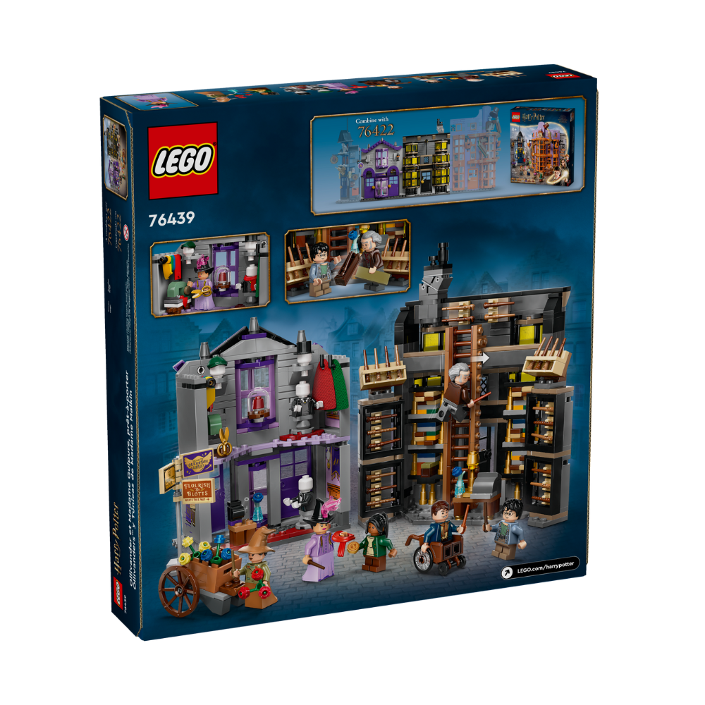 [ 必買站 ] LEGO 76439 奧利凡德的魔杖店和摩金夫人的長袍店 哈利波特系列-細節圖2