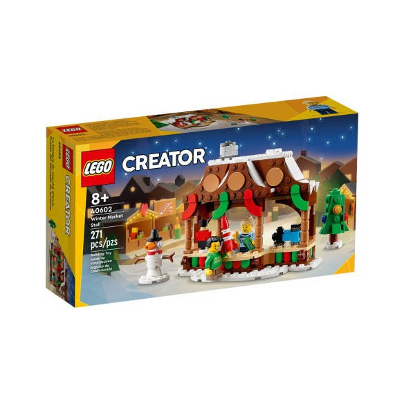 [ 必買站 ] LEGO 40602 Winter Market Stall 冬季系列-細節圖2