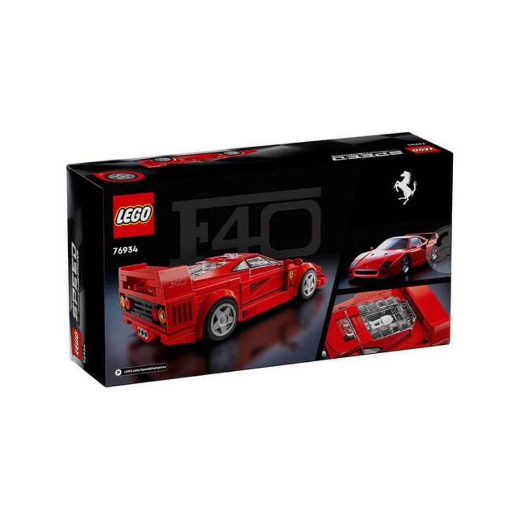 [ 必買站 ] LEGO 76934 法拉利 Ferrari F40 Supercar SPEED 系列-細節圖2