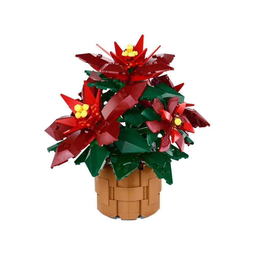 [ 必買站 ] LEGO 10370 聖誕紅 Poinsettia Icons系列-細節圖3