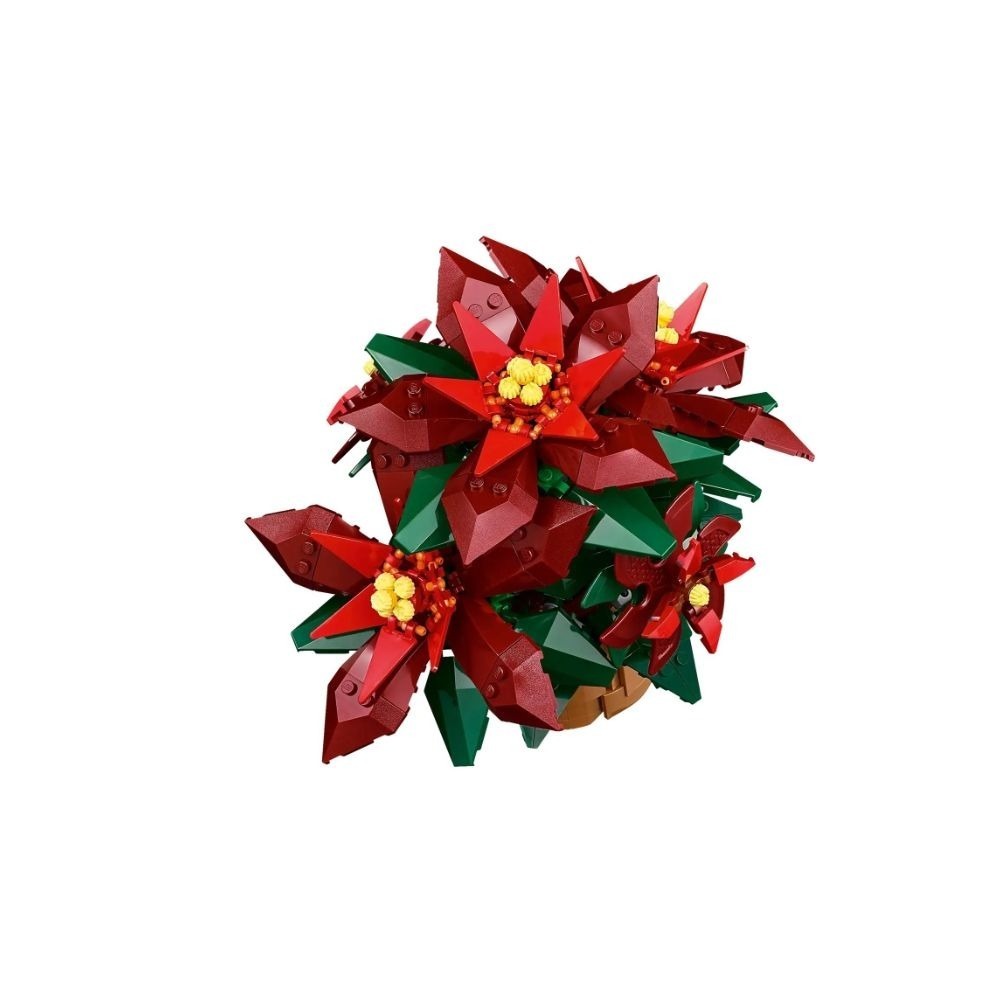 [ 必買站 ] LEGO 10370 聖誕紅 Poinsettia Icons系列-細節圖4