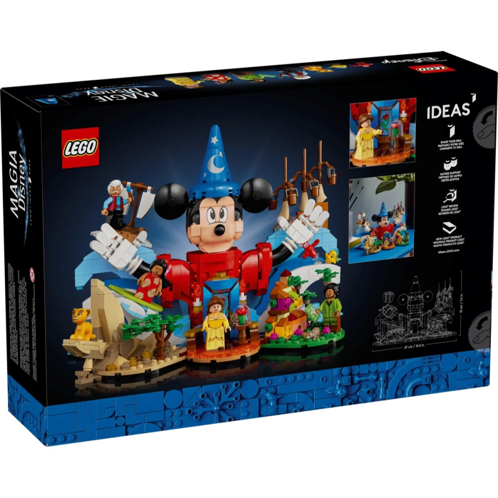 [ 必買站 ]  LEGO 21352 Magic of Disney  IDEA 系列 (不挑盒況)-細節圖2
