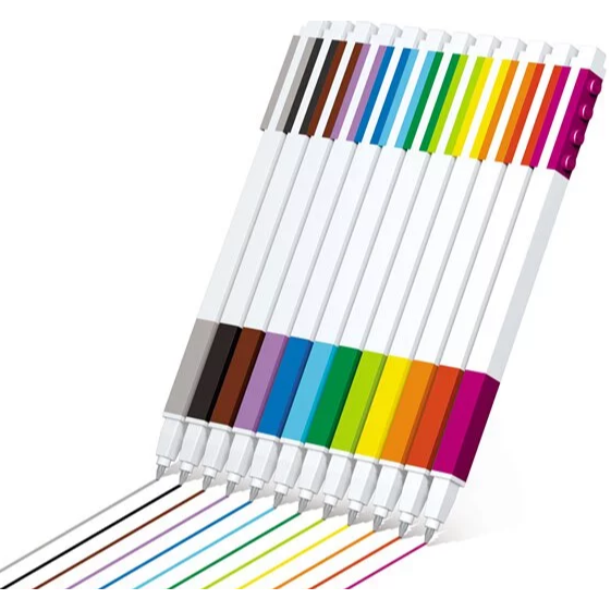 [ 必買站 ] LEGO 積木原子筆-紅色-52651 樂高文具系列-細節圖2