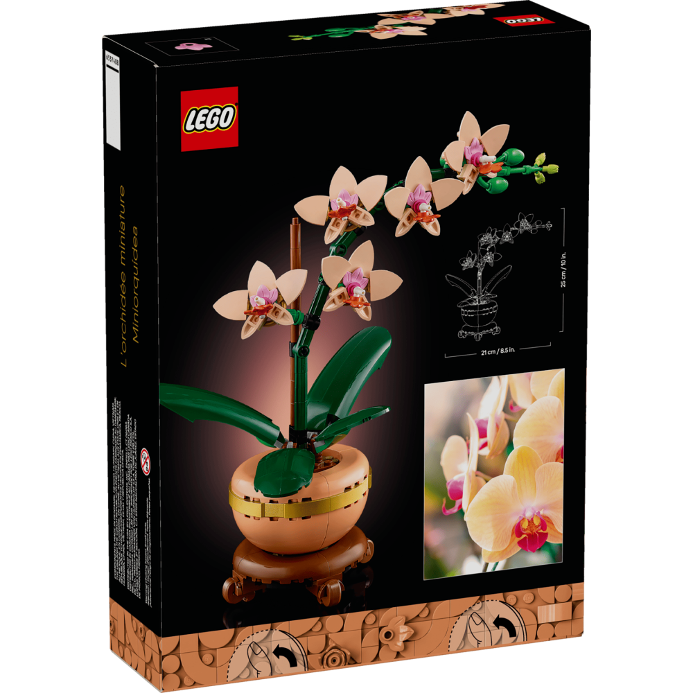 [ 必買站 ] LEGO 10343 迷你蘭花 Mini Orchid ICONS 系列-細節圖2