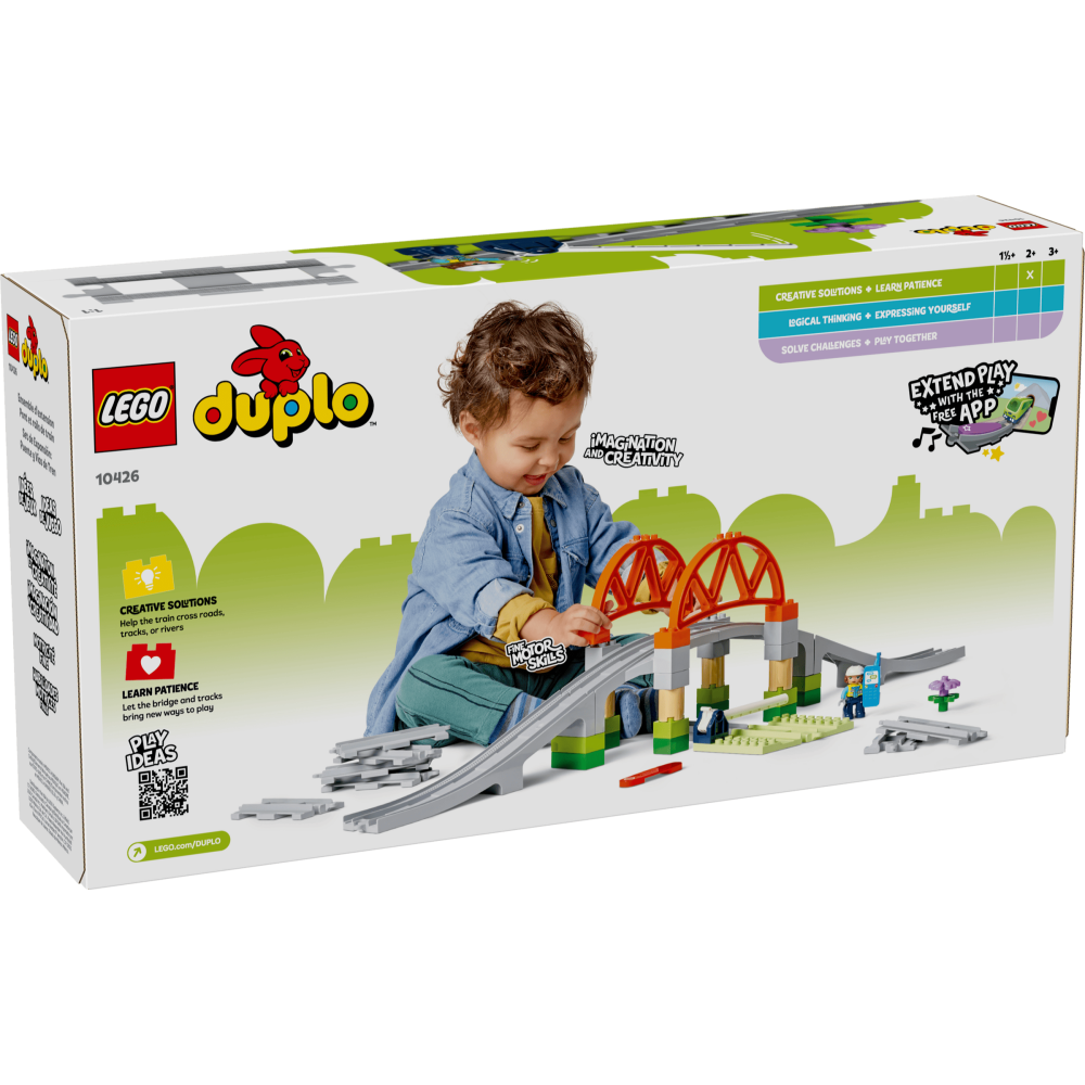 [ 必買站 ] LEGO 10426 鐵路橋和軌道擴充組 DUPLO 系列-細節圖2