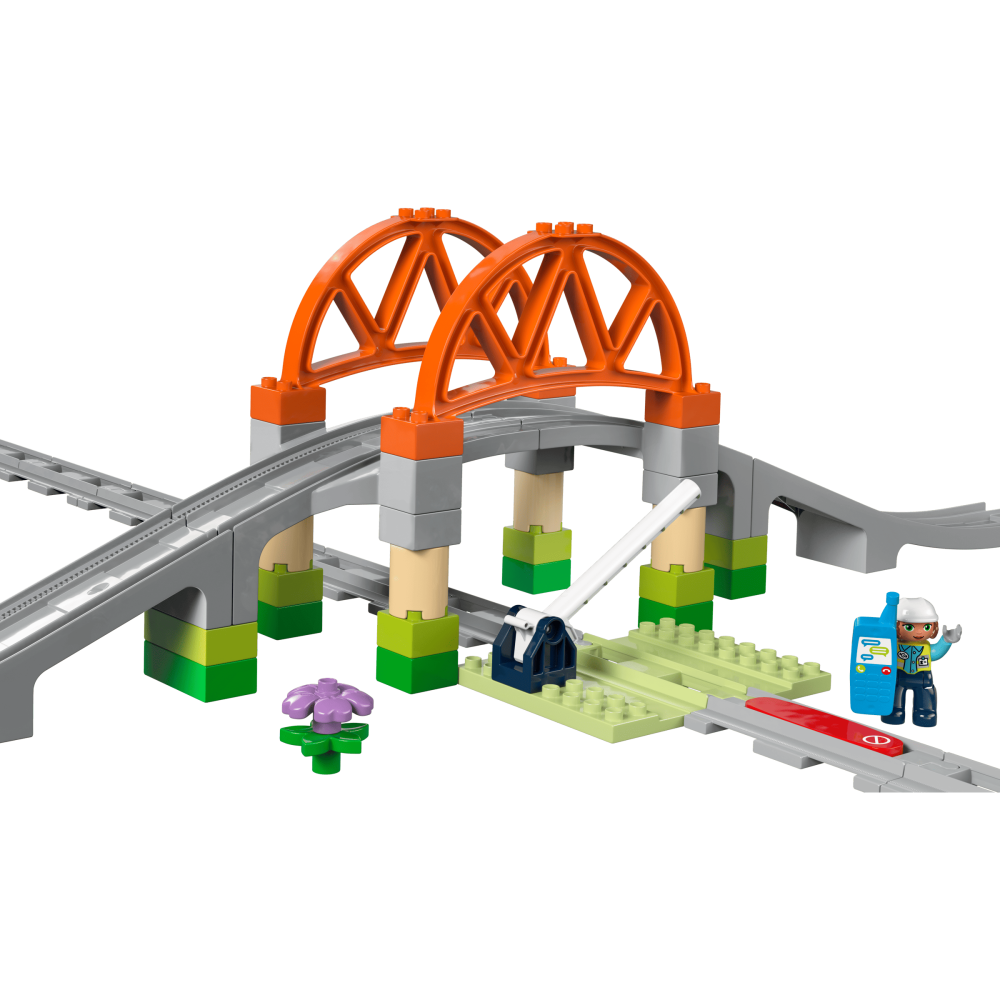 [ 必買站 ] LEGO 10426 鐵路橋和軌道擴充組 DUPLO 系列-細節圖3