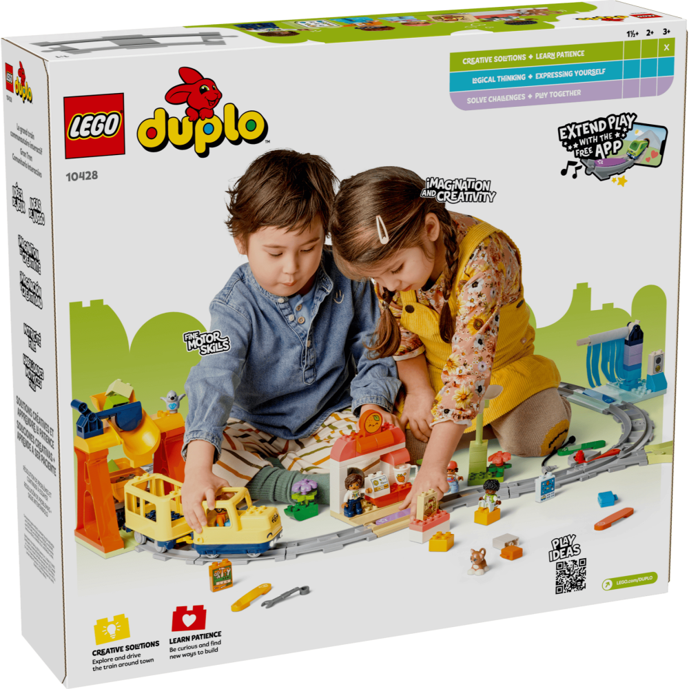 [ 必買站 ] LEGO 10428 大型互動式社區列車 DUPLO 系列-細節圖2