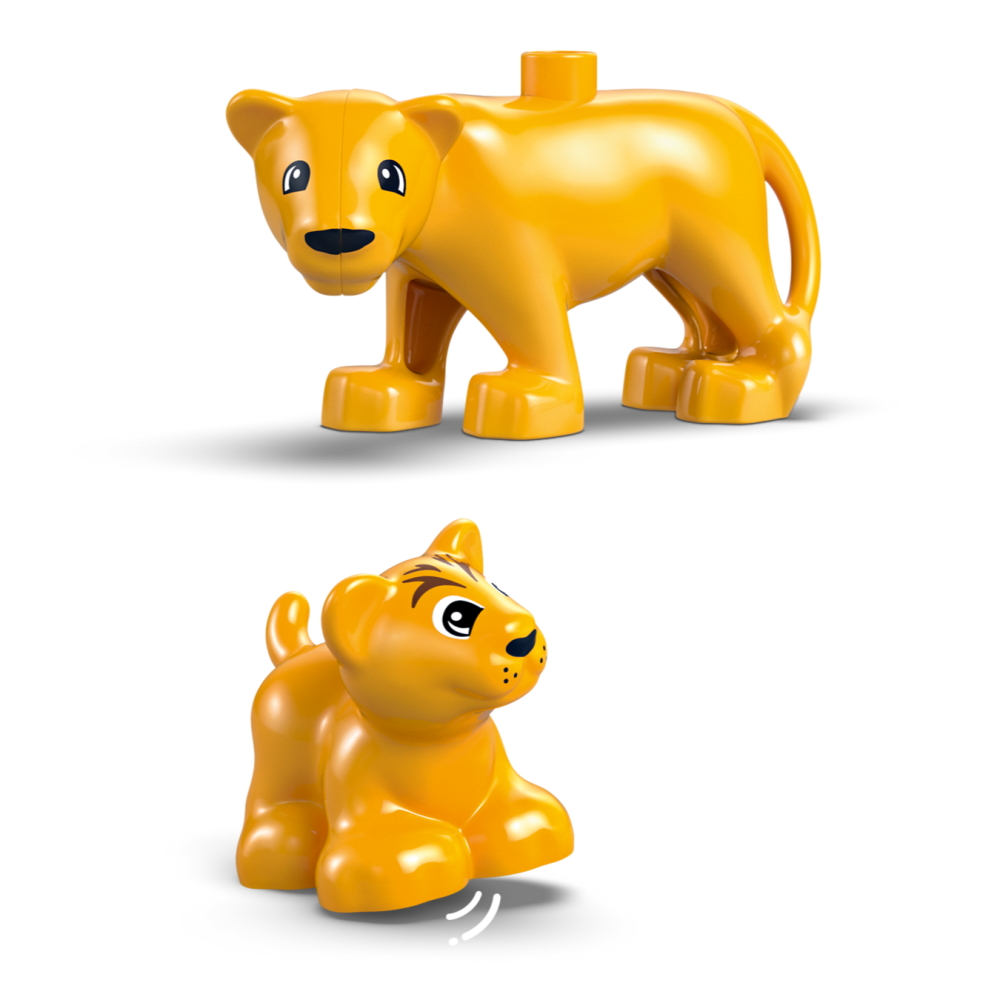 [ 必買站 ] LEGO 10442 野生動物家庭：企鵝和獅子 DUPLO 系列-細節圖5