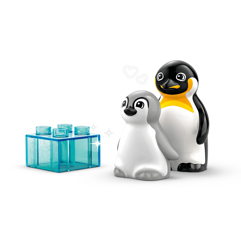 [ 必買站 ] LEGO 10442 野生動物家庭：企鵝和獅子 DUPLO 系列-細節圖6