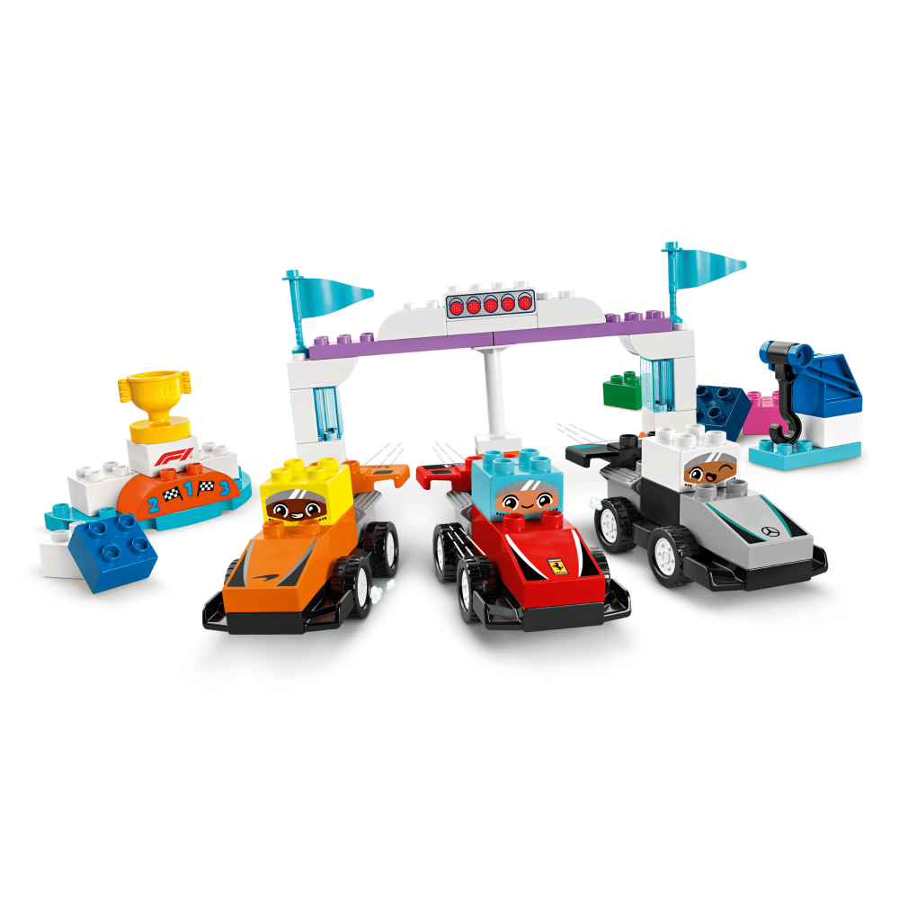 [ 必買站 ] LEGO 10445 F1 車隊賽車和賽車手 DUPLO 系列-細節圖5
